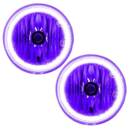 Oracle 05-10 Dodge Charger LED Fog Light Halo Kit - UV/Purple