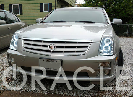 Oracle 05-12 Cadillac STS LED Headlight Halo Kit - Blue
