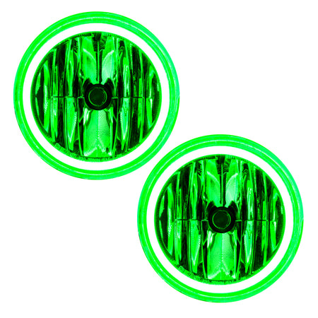 Oracle 06-14 Ford F-150 LED Fog Light Halo Kit - Green