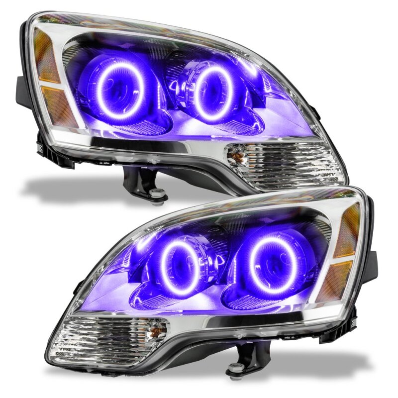 Oracle 07-12 GMC Acadia LED Headlight Halo Kit - UV/Purple