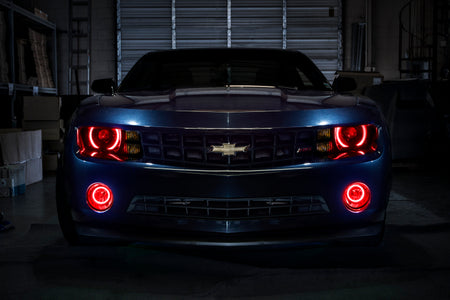 Oracle 10-13 Chevrolet Camaro LED Fog Light Halo Kit - Red