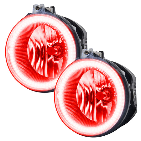 Oracle 13-14 Ford Mustang Shelby/Roush/GT500 LED Fog Light Halo Kit - Red