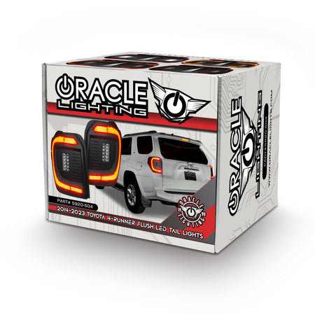 Oracle 14-23 Toyota 4Runner Black Series Lensless Flush Style LED Tail Lights - Tinted