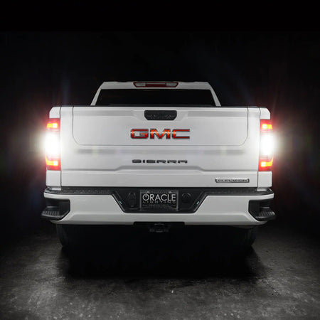 Oracle 19-23 GMC Sierra Black Series Flush Style LED Tail Lights - Factory Halogen