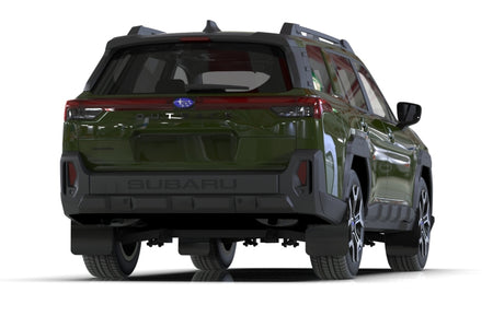 Rally Armor 2026 Subaru Outback (Incl. Wilderness) Black Mud Flap - Metallic Black Logo