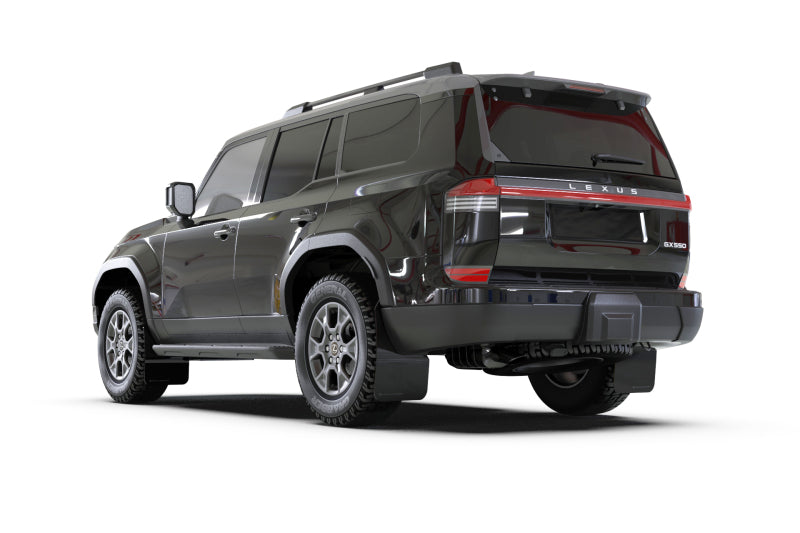 Rally Armor 24-25 Lexus GX 550 Luxury Black UR Mud Flap - Metallic Black Logo