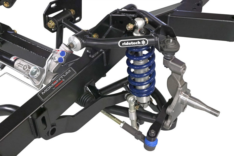 Ridetech 64-67 Chevrolet Chevelle w/ Pin Spindle & Narrowed Width (57.25in) Momentum Chassis