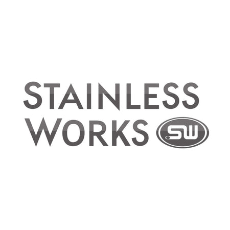 Stainless Works 2.25in ID CENTER INLET/ 2.25in OD CENTER OUTLET 5inX9in