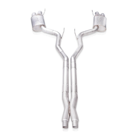 Stainless Works 2015+ Ford Shelby GT350 Redline Factory Connect X-Pipe Catback Exhaust w/Valves