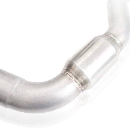 Stainless Works 2019+ Chevrolet Silverado 5.3L Catted Headers 1-7/8in Primaries 3in Leads Y-Pipe