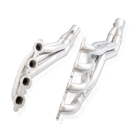 Stainless Works 2019+ Chevrolet Silverado 5.3L Catted Headers 1-7/8in Primaries 3in Leads Y-Pipe