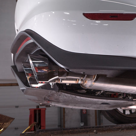 Stainless Works 2020 Ford GT500 Legend Catback H-Pipe Exhaust Factory Connect - Polished Tips
