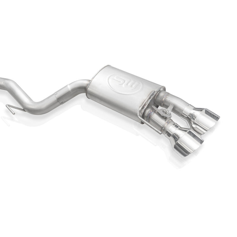 Stainless Works 2020 Ford GT500 Legend Catback H-Pipe Exhaust Factory Connect - Polished Tips