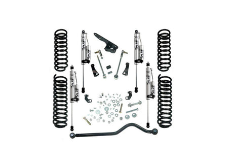 Superlift 07-18 Jeep Wrangler JK Unlimited 4in Standard Lift Kit w/ Fox 2.0 RESI Shocks