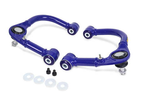 Superpro 05-23 Toyota Tacoma 4WD Front Upper Fixed Offset Control Arm Set
