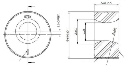 SuperPro 19-23 Hyundai Santa Fe Lmtd Front Control Arm Lower Inner Rear Bushing Kit - Double Offset