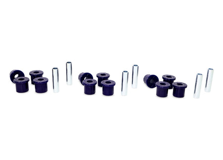 SuperPro 2015+ Ford F-150 Rear Leaf Spring & Shackle Bushing Kit