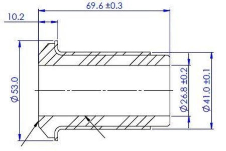 SuperPro 2024-2027 Ford Ranger XL Front Upper Control Arm Inner Bushing Kit