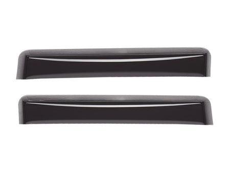 WeatherTech 06-10 Dodge Charger Rear Side Window Deflectors - Dark Smoke