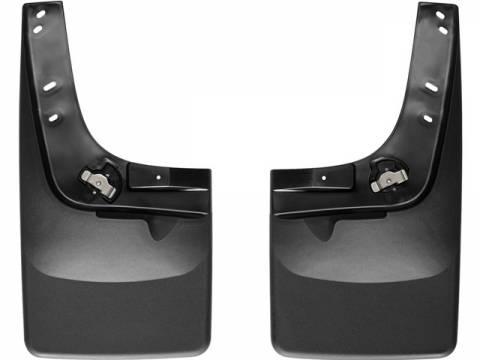 WeatherTech 07-13 Chevrolet Tahoe No Drill Mudflaps - Black