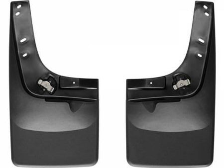 WeatherTech 08-10 Ford F250/F350 No Drill Mudflaps - Black