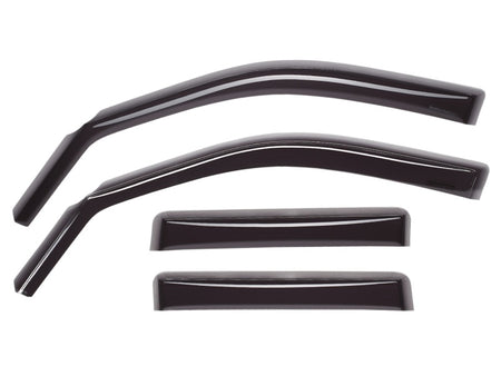 WeatherTech 15-19 Subaru Legacy Front and Rear Side Window Deflectors - Dark Tint