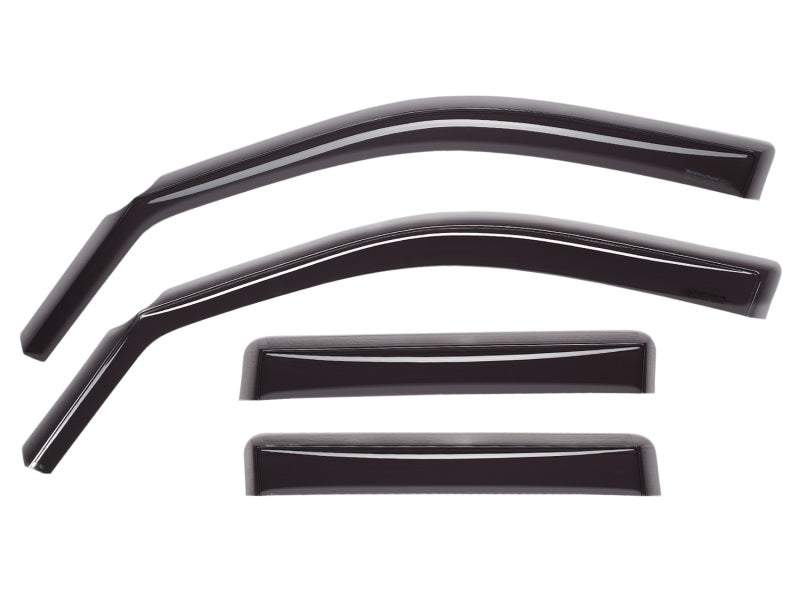 WeatherTech 18-24 Volkswagen Tiguan Front & Rear Side Window Deflectors - Dark Smoke