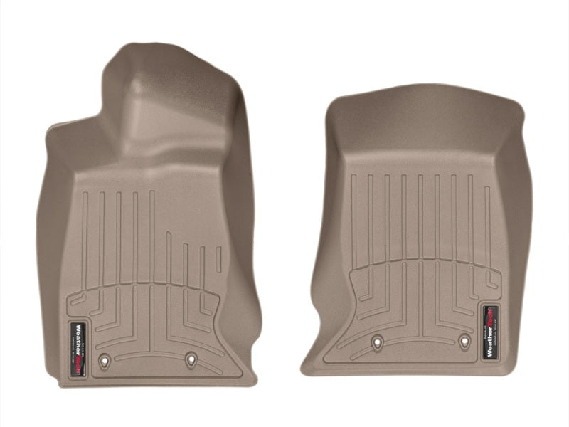 WeatherTech 2014+ Jaguar F-Type Front FloorLiner - Tan