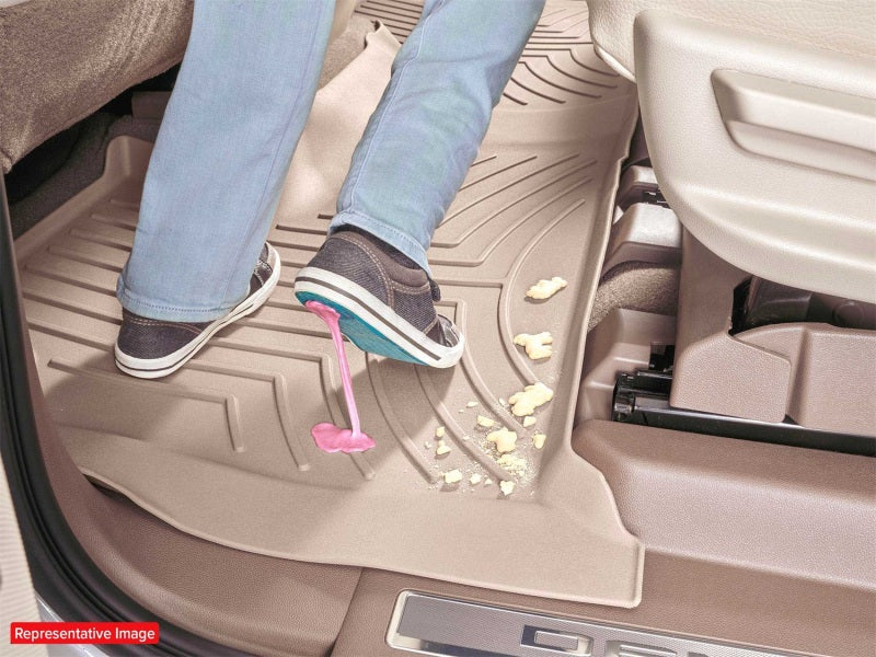 WeatherTech 2024 Toyota Grand Highlander (Incl. Hybrid) / Lexus TX/TX 500h Front FloorLiner HP - BlK