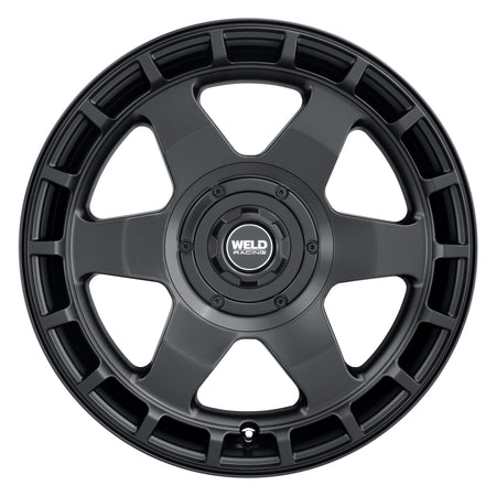 Weld Off-Road Ridge 20x9 - 8x180 BP - ET0 - 124.3mm CB - Satin Black Wheel
