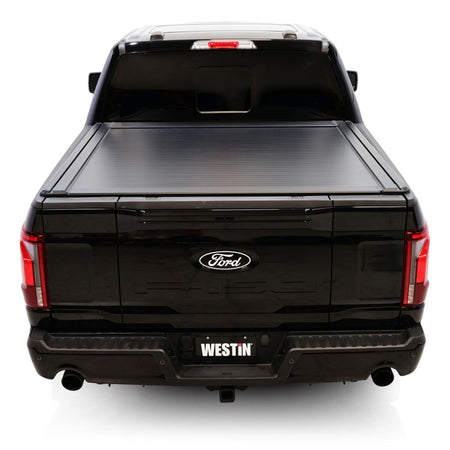 Westin 15-25 Ford F-150 (Incl. 22-25 Lightning) 5.5ft Bed Electric Retractable Tonneau Cover - Black