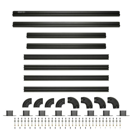 Westin EXP Roof Rack for Full Size EXP Truck Cap (RACK ONLY - NO CAP) 50x58in. - Tex. Blk