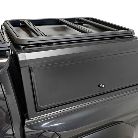 Westin EXP Roof Rack for Mid Size EXP Truck Cap (RACK ONLY - NO CAP) 45x55in. - Tex. Blk