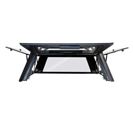 Westin EXP Truck Cap COMPLETE KIT A + BS (21-25 Ford F-150/Lightning/Raptor CC 5.5ft. Bed) - Black
