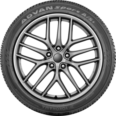 Yokohama Advan Sport A/S+ Tire - 255/45R18 99Y