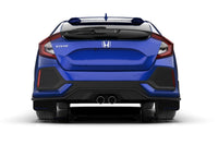 Thumbnail for Rally Armor 17-21 Honda Civic EX/EX-L/LX (Hatchback) Black UR Mud Flap Red Logo