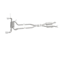 Thumbnail for MagnaFlow Cat-Back SS 2.5in Dual Split Rear 4in Black Tip 11-16 Jeep Grand Cherokee 5.7L V8/3.6L V6