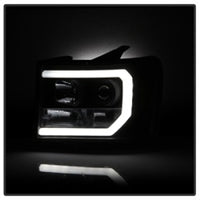 Thumbnail for Spyder GMC Sierra 1500/2500/3500 07-13 V2 Projector Headlights- Black PRO-YD-GS07V2-LBDRL-BK