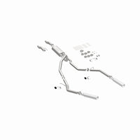 Thumbnail for MagnaFlow 11 Ford F-150 3.7L/5.0L/6.2L SS Catback Exhaust Dual Split Rear Exit w/ 3.5in SS Tips