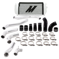Thumbnail for Mishimoto 2017+ Ford F150 3.5L EcoBoost Performance Intercooler Kit - Silver Cooler Polished Pipes