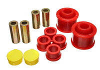 Thumbnail for Energy Suspension 06-07 Mitsubishi Eclipse FWD Red Front Control Arm Bushing Set