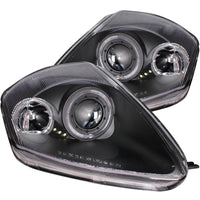 Thumbnail for ANZO 2000-2005 Mitsubishi Eclipse Projector Headlights w/ Halo Black