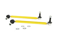 Thumbnail for Whiteline 18-19 Kia Stinger Front Sway Bar Link Assembly Heavy Duty Adjustable Steel Ball