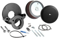 Thumbnail for K&N 99+ Harley Davidson Street Metal Intake System - Hammer Black