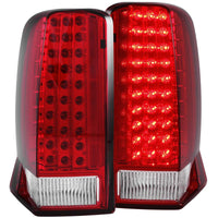 Thumbnail for ANZO 2002-2006 Cadillac Escalade LED Taillights Red/Clear