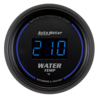 Thumbnail for Autometer Cobalt Digital 52.4mm Black 0-300 deg F Water Temperature Gauge