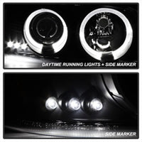 Thumbnail for Spyder GMC Sierra 1500/2500 99-06 Projector Headlights LED Halo LED Blk Smke PRO-YD-CDE00-HL-BSM