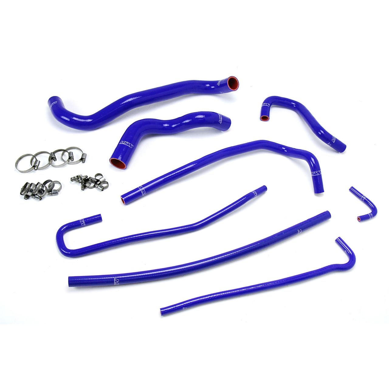 HPS Reinforced Blue Silicone Radiator + Heater Hose Kit Coolant for Chevy 97-04 Corvette 5.7L V8