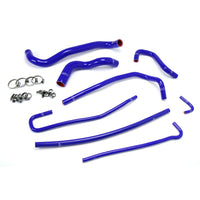Thumbnail for HPS Reinforced Blue Silicone Radiator + Heater Hose Kit Coolant for Chevy 97-04 Corvette 5.7L V8