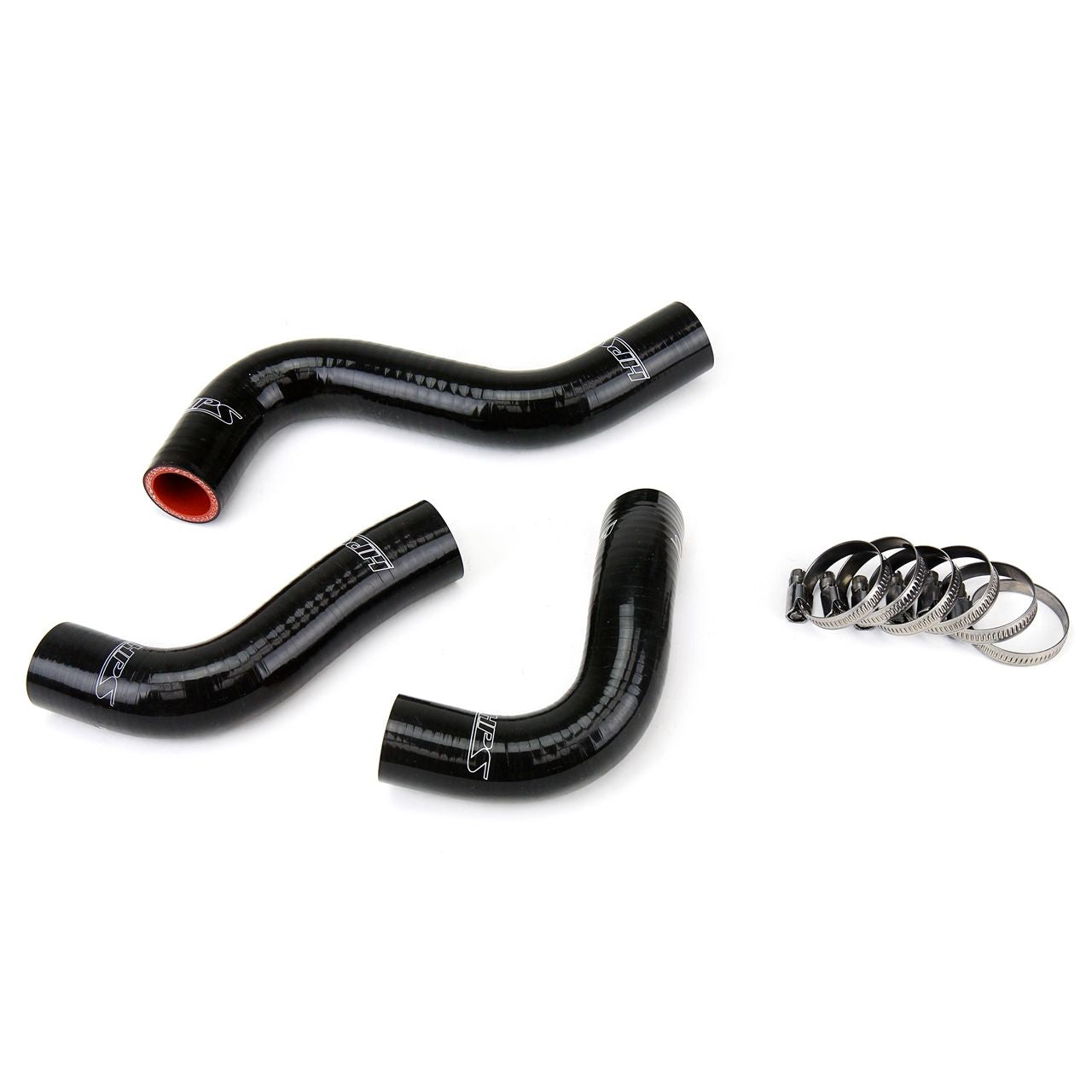 HPS Black Reinforced Silicone Radiator Hose Kit Coolant for Mazda 90-93 Miata